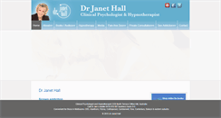 Desktop Screenshot of drjanethall.com.au