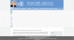 Desktop Screenshot of drjanethall.com